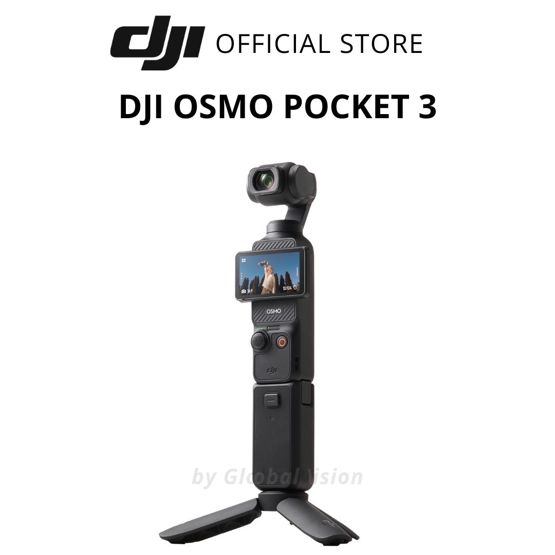 Camera gimbal DJI Pocket 3 bỏ túi nhỏ gọn, quay video vlog sắc nét 4K 120fps (DJI OP 3) kèm thẻ nhớ - Hàng chính hãng