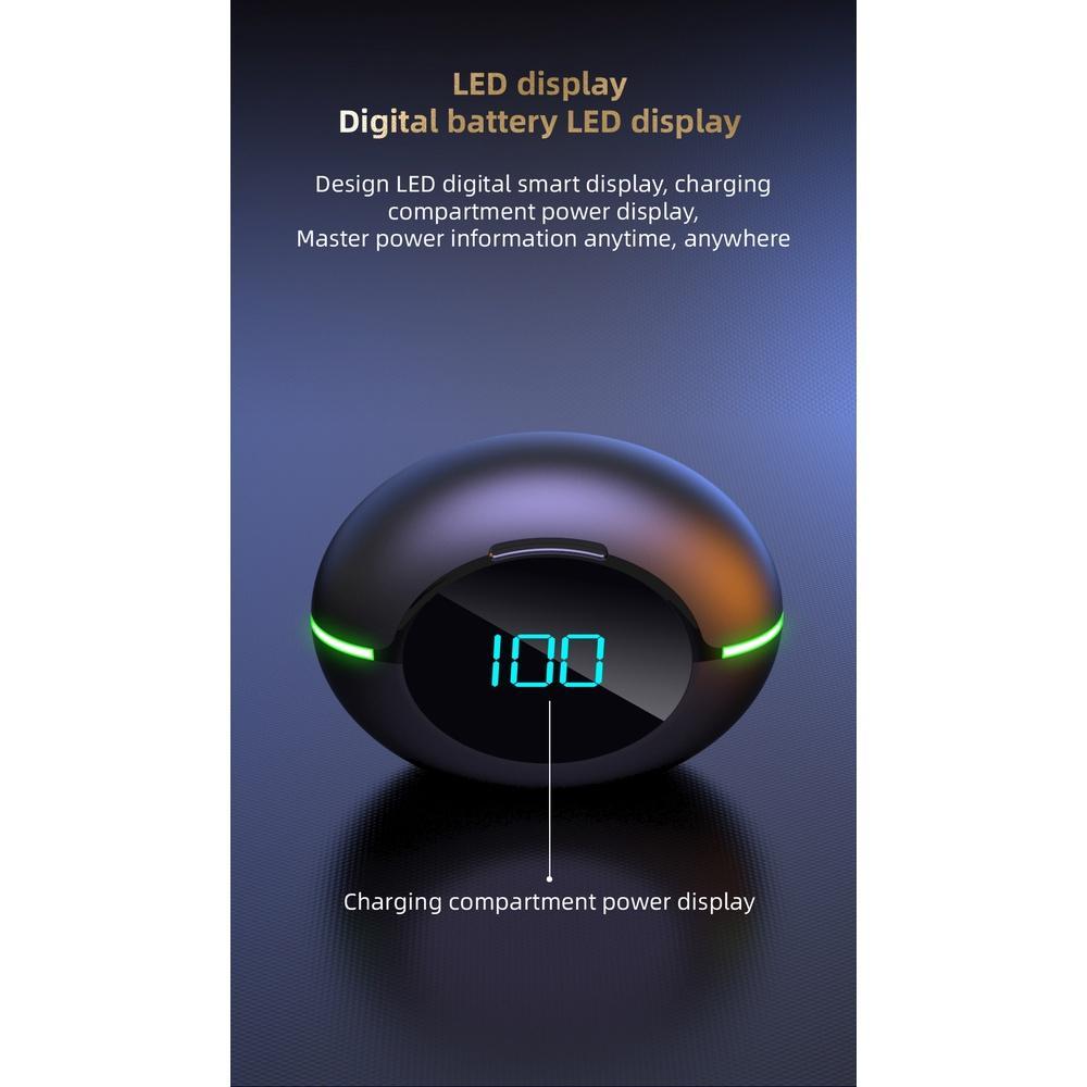 Tai Nghe Nhét Tai Bluetooth Không Dây Y80 Tws Chống Nước Giảm Tiếng Ồn Có Micro
