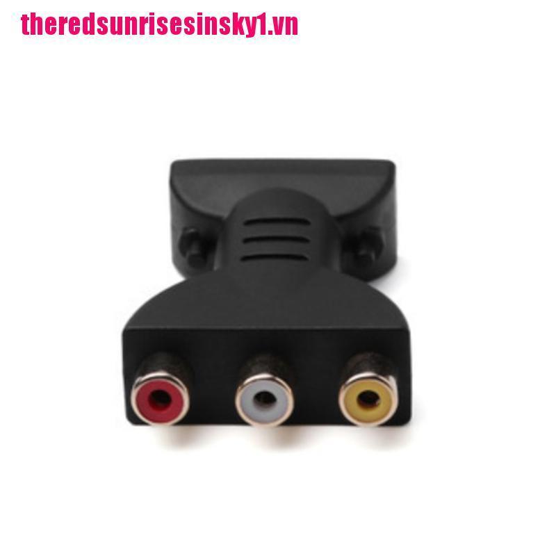Giắc Chuyển Đổi Từ Cổng Hdmi Sang Cổng Rca Video Audio Av
