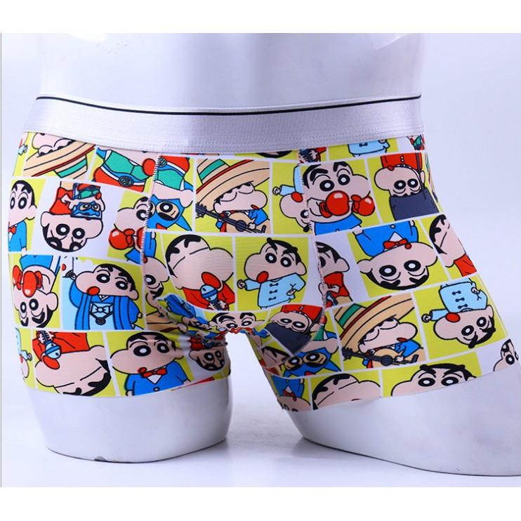 Quần sịp BOXER quần lót nam thun lạnh Hoạt Hình cao cấp siêu nhẹ