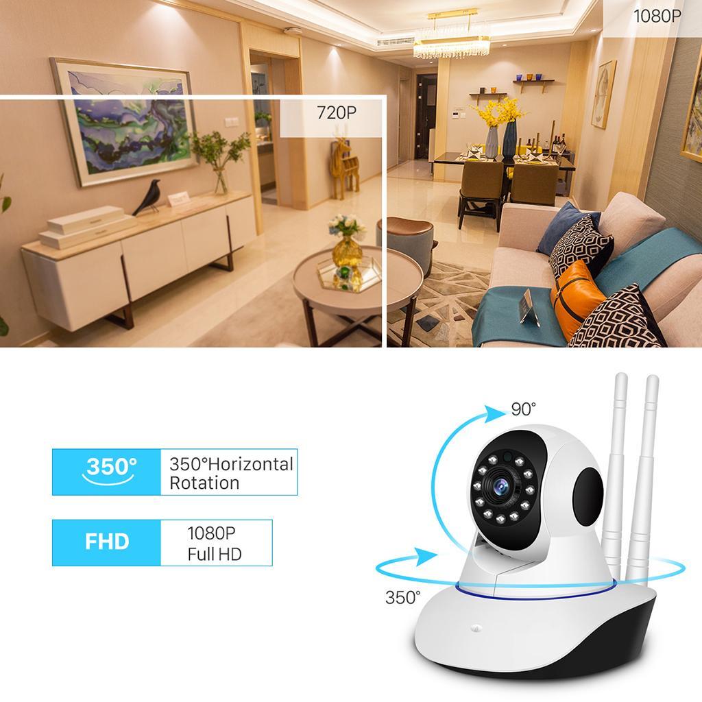 IP Wireless Dome Security Camera HD Indoor Home Surveillance System