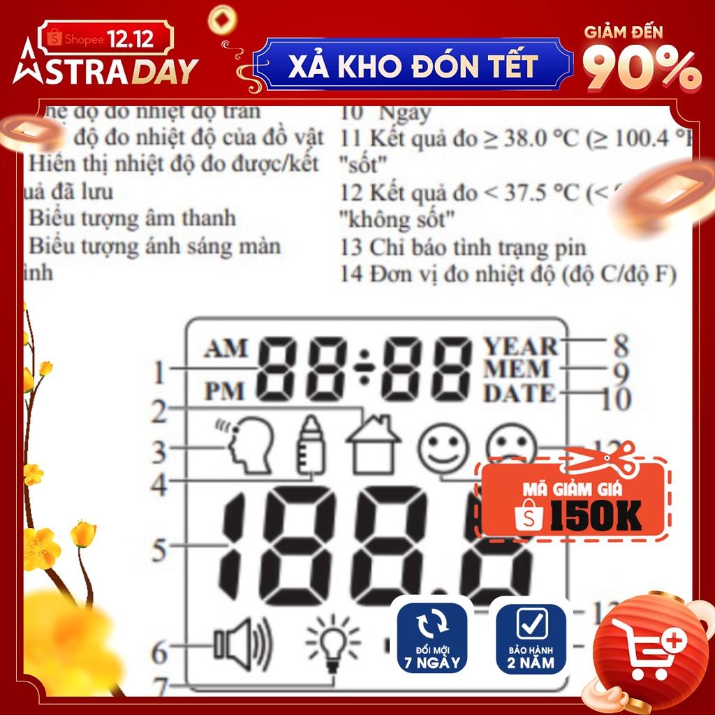 Nhiệt kế điện tử hồng ngoại không tiếp xúc Beurer FT100, máy đo thân nhiệt, đo nhiệt độ,đo đa điểm, đo