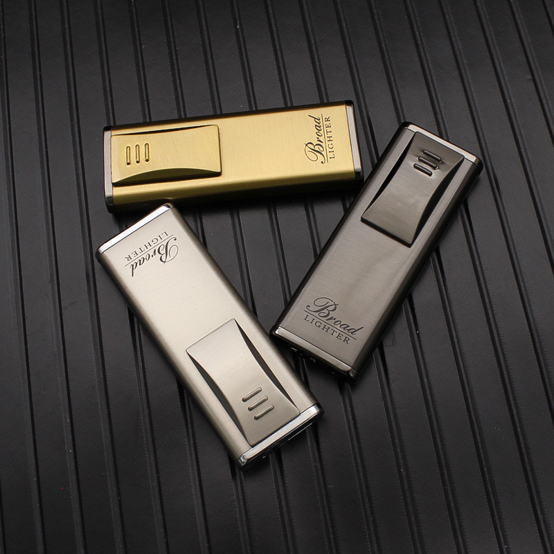 Bật Lửa Khò Trượt Broad Lighter BD270 Lửa Khò Đỏ Chắn Gió - Xài Gas