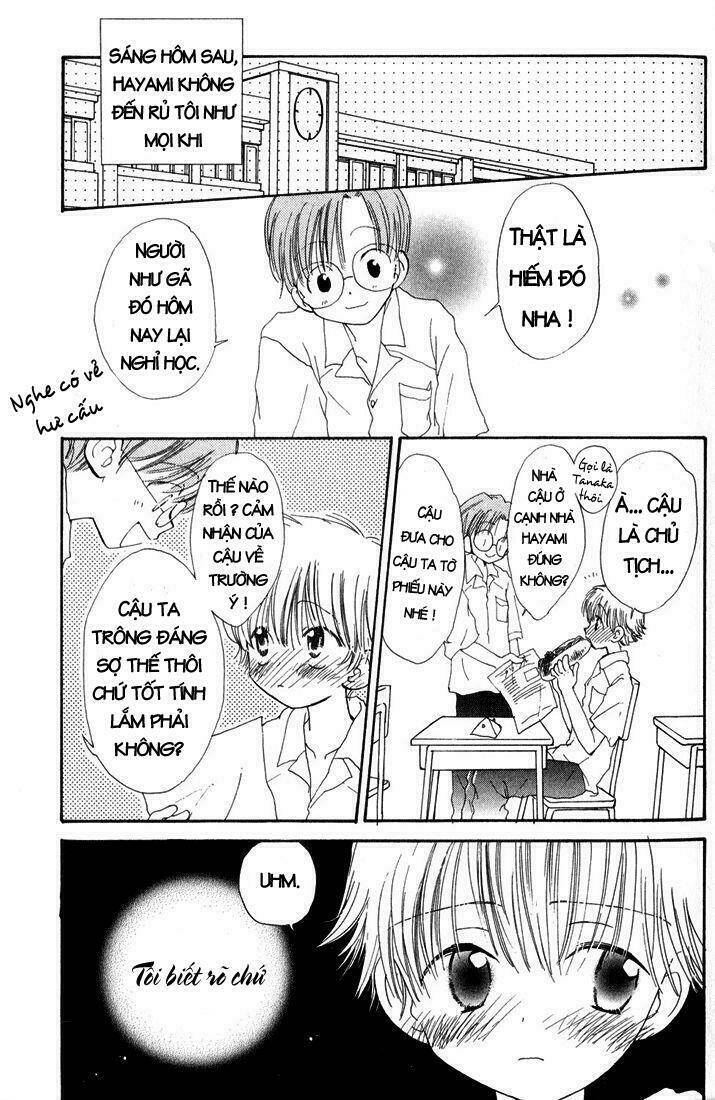 mặt cậu đỏ như trái táo vậy ! chapter 1 21