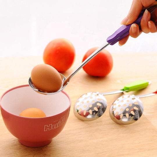 Muỗng Cán Dài Bằng Thép Không Gỉ