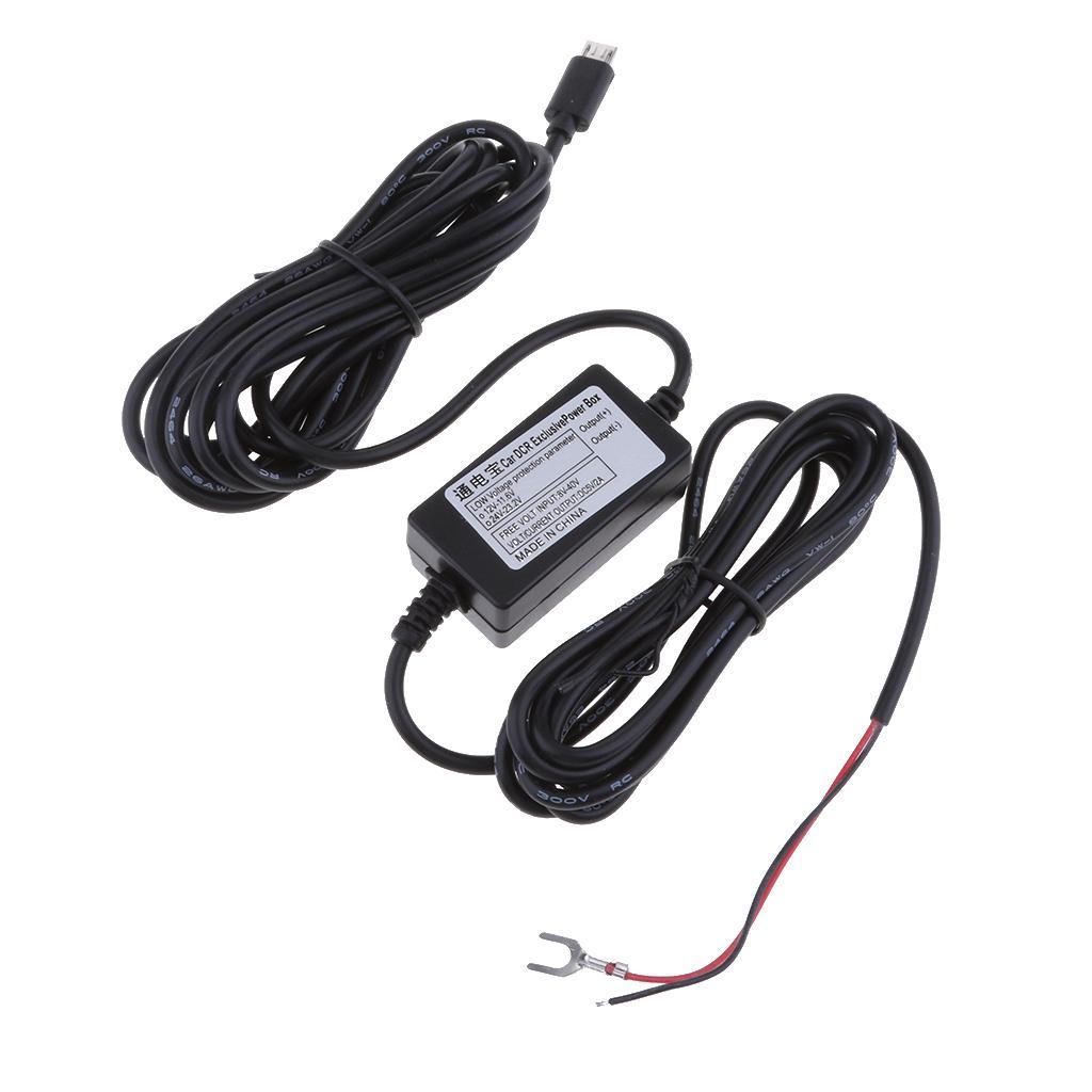 Micro USB 3.5m Power Inverter Converter for Car  DVR