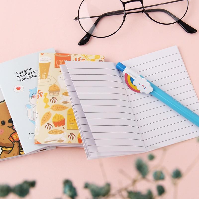 Cuốn sổ ghi chú/nhật ký/ghi kế hoạch mini bỏ túi dễ thương dành cho học sinh