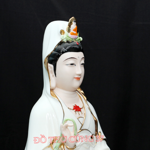 TƯỢNG QUAN ÂM - MEN SỨ CAO CẤP