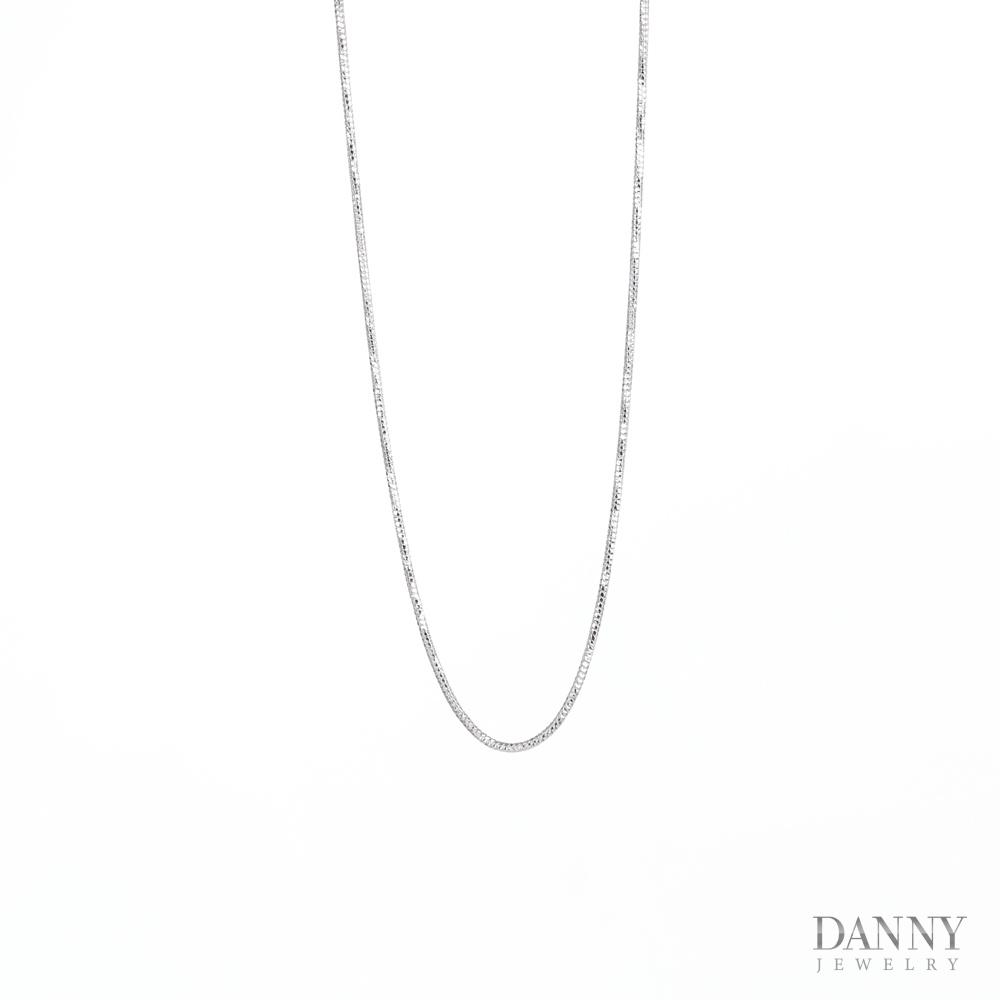 Dây Chuyền Nữ Danny Jewelry Bạc 925 Xi Bạch Kim