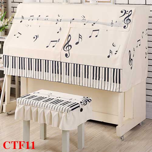 Khăn Phủ Bảo Vệ Và Trang Trí Toàn Đàn Piano CTF11