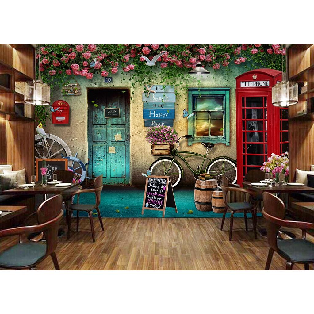 Tranh dán tường cafe - trà sữa CF10