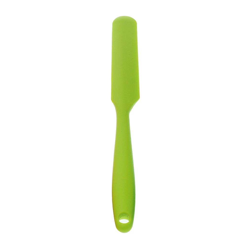 Heat Resistant Silicone Spatulas Cake Spatula Scraping Baking Scraper Blue