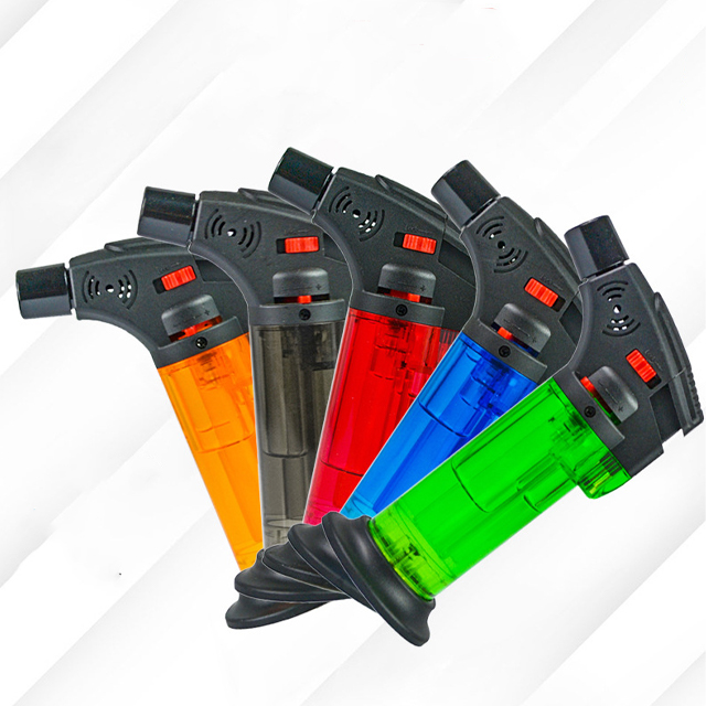 Hột Qụet Bật Lửa khò 1 tia Cob-001 hiển thị mức nhiên liệu đẹp độc lạ - dùng gas cao cấp
