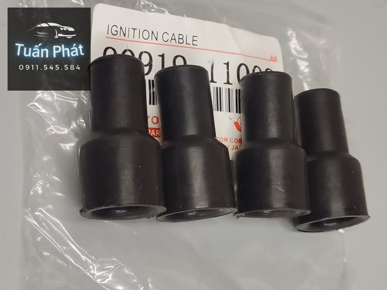 Cao Su Chụp Mobin/ Nắp Cao Su Bảo Vệ Cuộn Dây Đánh Lửa Toyota Dùng Chung 90919-11009