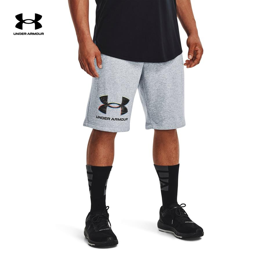 Quần ngắn thể thao nam Under Armour RIVAL FLC GRAPHIC SHORT - 1370350