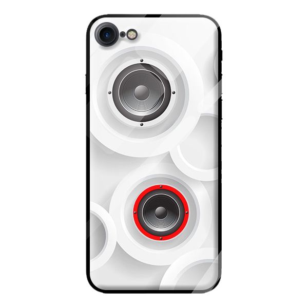 Ốp lưng kính cường lực cho iPhone 7 VÒNG TRÒN 4 - Hàng chính hãng