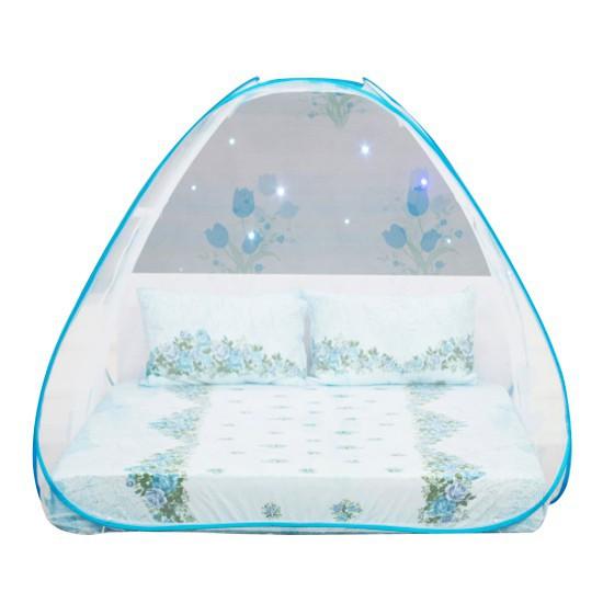 MÀN CHỤP TỰ BUNG KHÔNG ĐÁY CHỐNG MUỖI, MÙNG CHỐNG MUỖI CAO CẤP 1M6X2M, 1M8X2M, 2M2X2M HÀNG VIỆT NAM