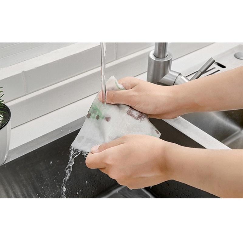 Cuộn Khăn Lau Bếp Đa Năng Tiện Dụng , Thấm Dầu Mỡ Có Thể Tái Sử Dụng Nhiều Lần