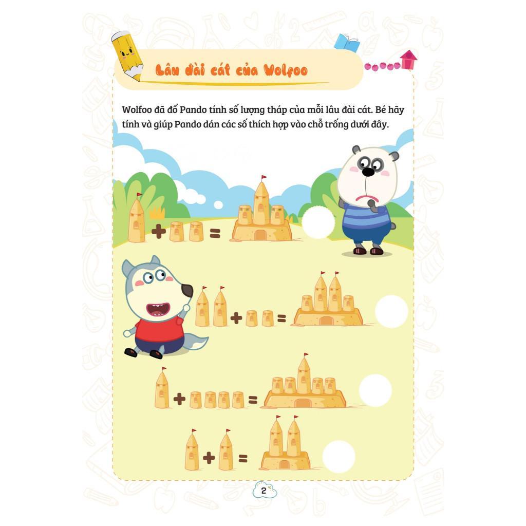 Sách - Wolfoo Khám Phá Toán Học Vui 4 - 1980 Books