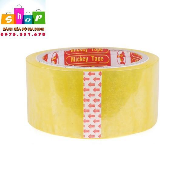 BĂNG DÍNH TRONG 5CM 200YARD-KHỐI LƯỢNG 4 LẠNG