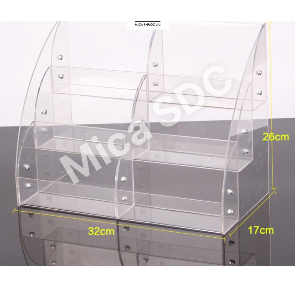 Kệ Mask - Kệ để mặt nạ - Kệ mica trưng bày mặt nạ