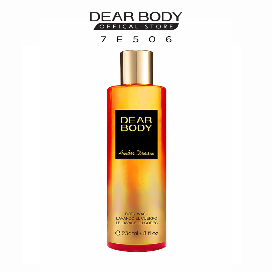 SỮA TẮM DEAR BODY HƯƠNG NƯỚC HOA - BODY WASH 236ml - GIẢI PHÁP LÀM SẠCH CƠ THỂ - THƠM MÁT - CẤP ẨM - MỀM MỊN - CỰC THƠM