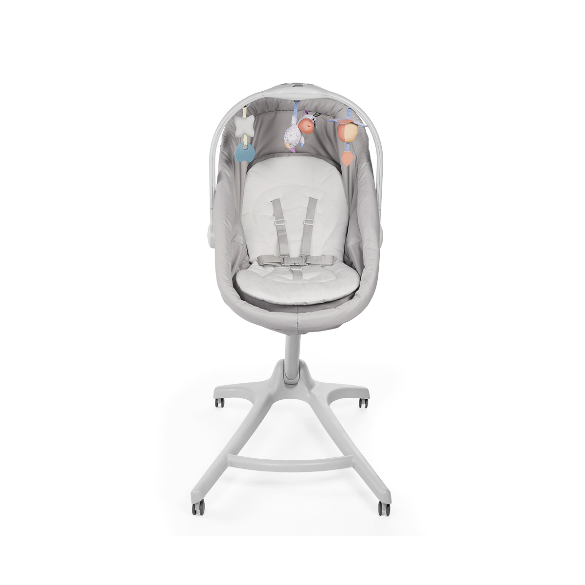 Ghế nôi di động Chicco Baby Hug 4 in 1 silver