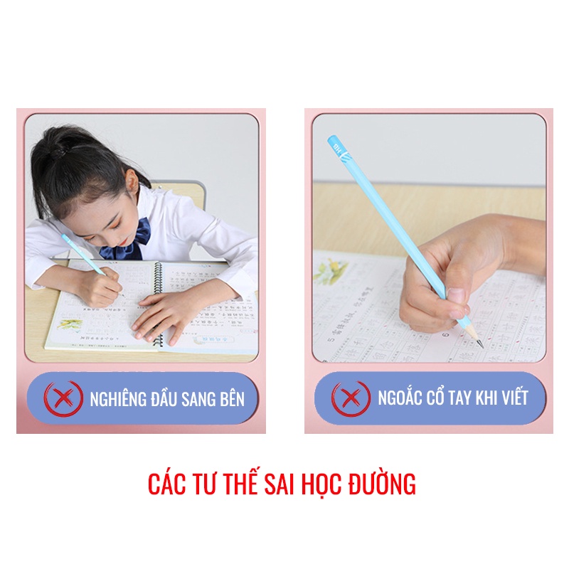 Đai Đeo Cổ Tay Hỗ Trợ Tư Thế Cầm Bút Cho Học Sinh