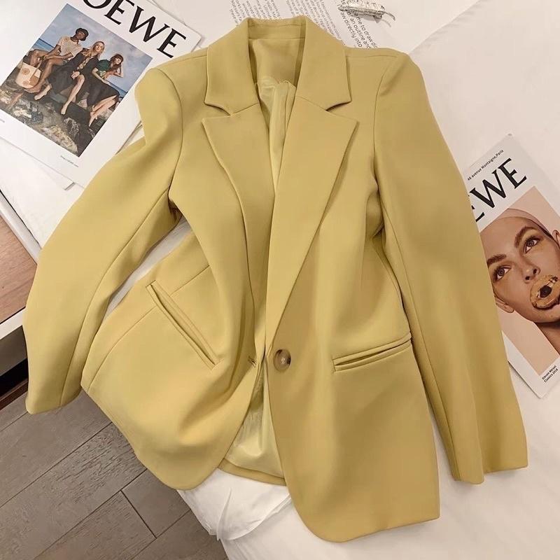 Áo Blazer nữ dáng xuông phong cách hàn quốc mẫu mới đẹp mã RB03