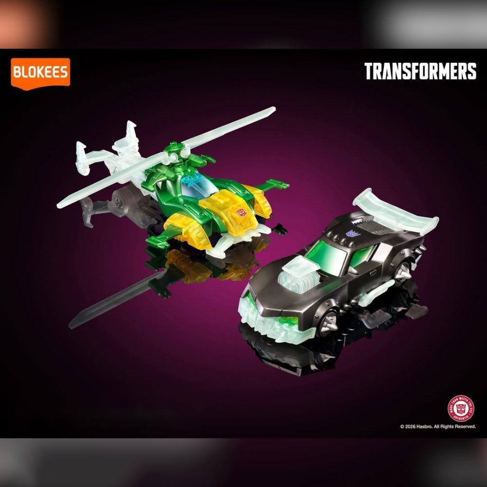Blindbox Đồ Chơi Lắp Ráp Mô Hình Siêu Xe Transformers - Wheels C03 - Blokees ET64