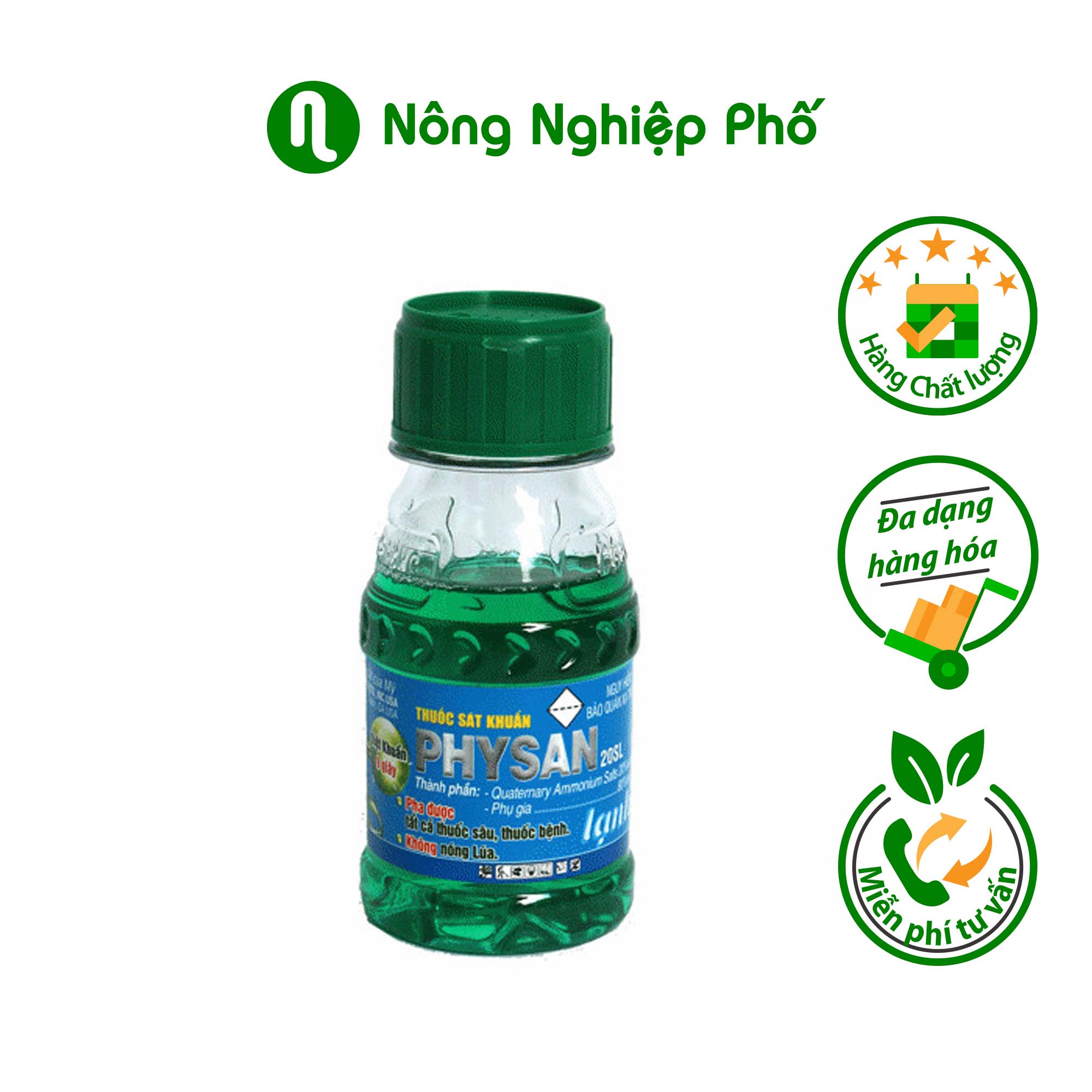 PHYSAN 20SL (LỌ 100ML) - ĐẶC TRỊ THỐI NHŨN, CHÁY LÁ