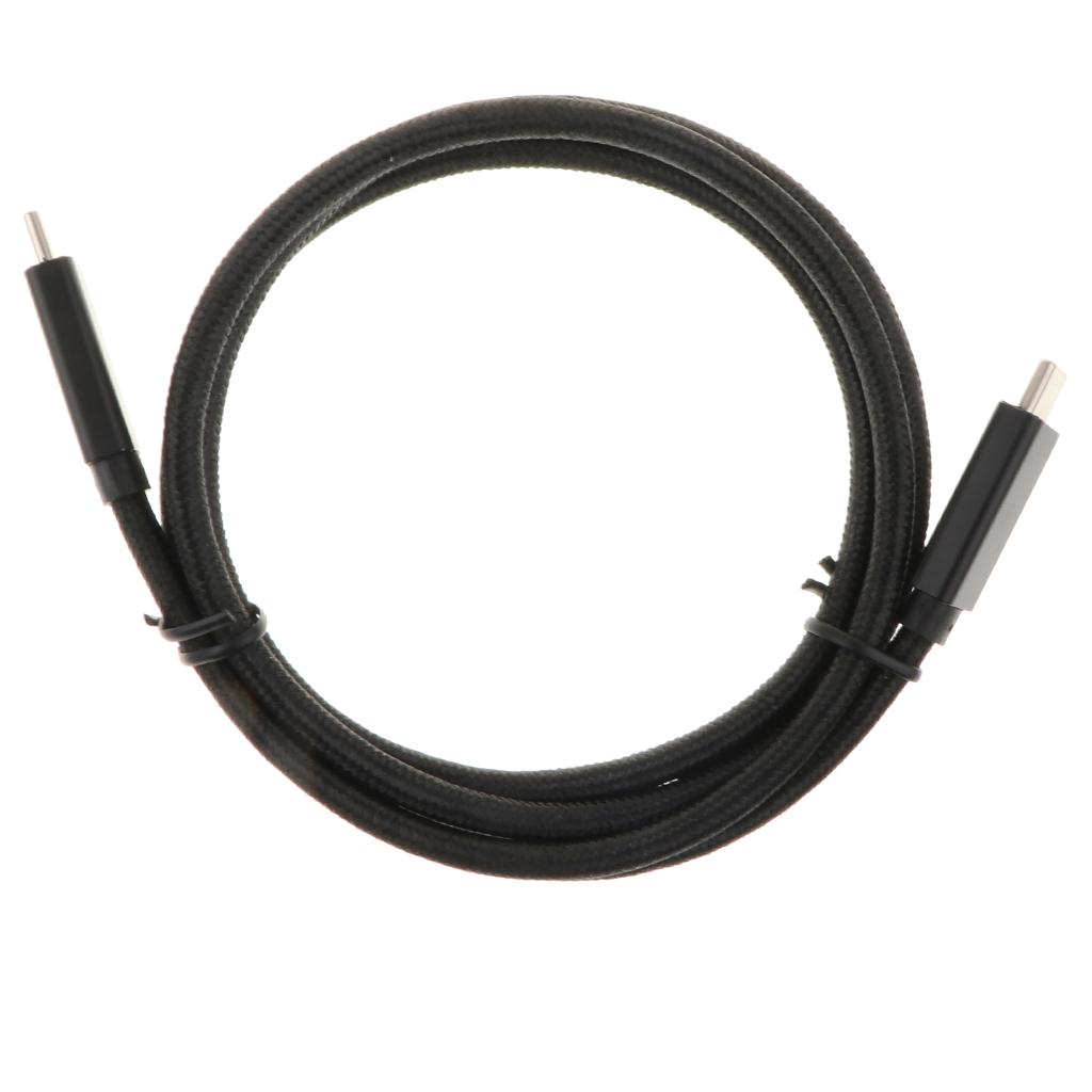 Metal USB C 3.1 Type-C To USB C 3.1 Type-C Cable 6.6 Feet For Macbook