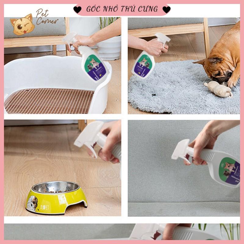 Xịt khử khuẩn cho thú cưng hương chanh 500ml