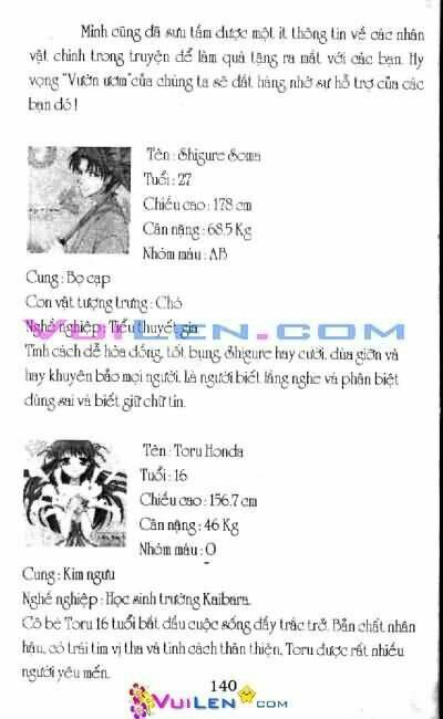 giỏ trái cây - fruit basket chapter 2 134