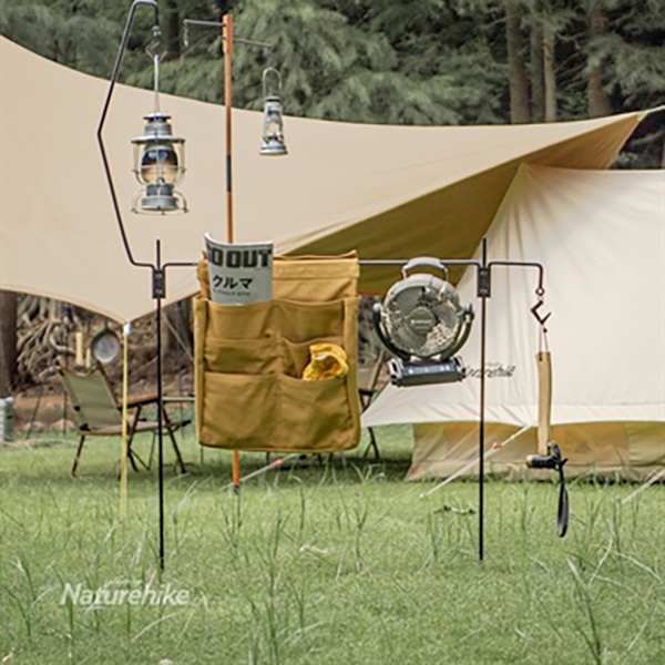 Giá treo đồ dã ngoại và treo đèn Glamping Naturehike