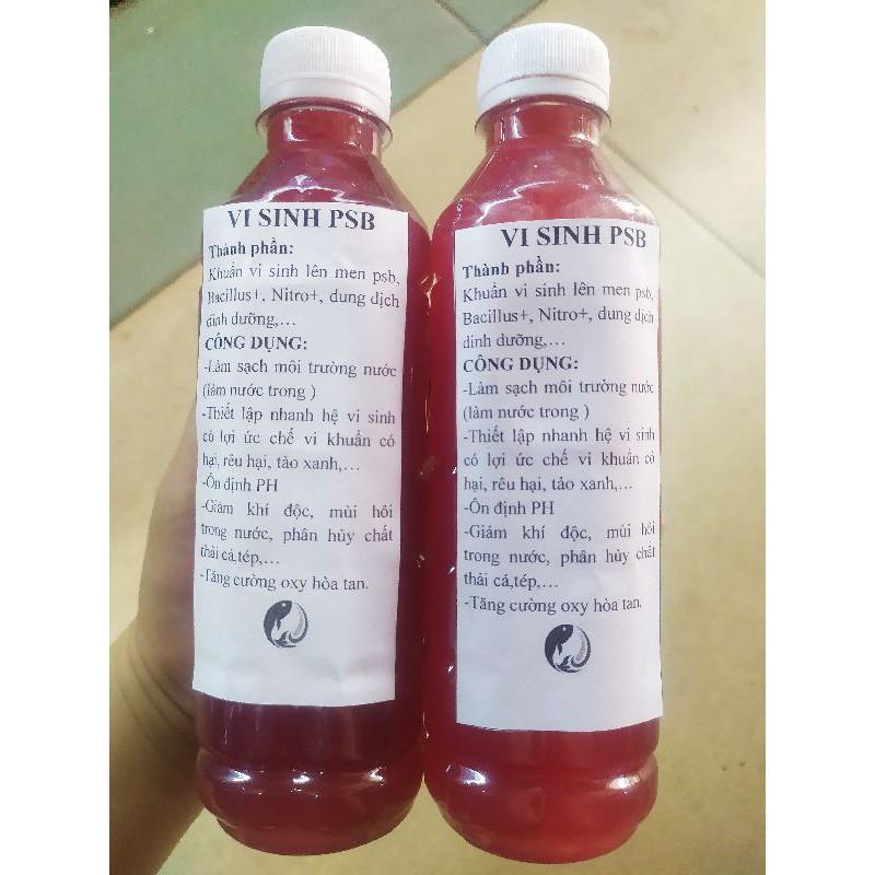 Vi sinh PSB - làm trong nước hồ