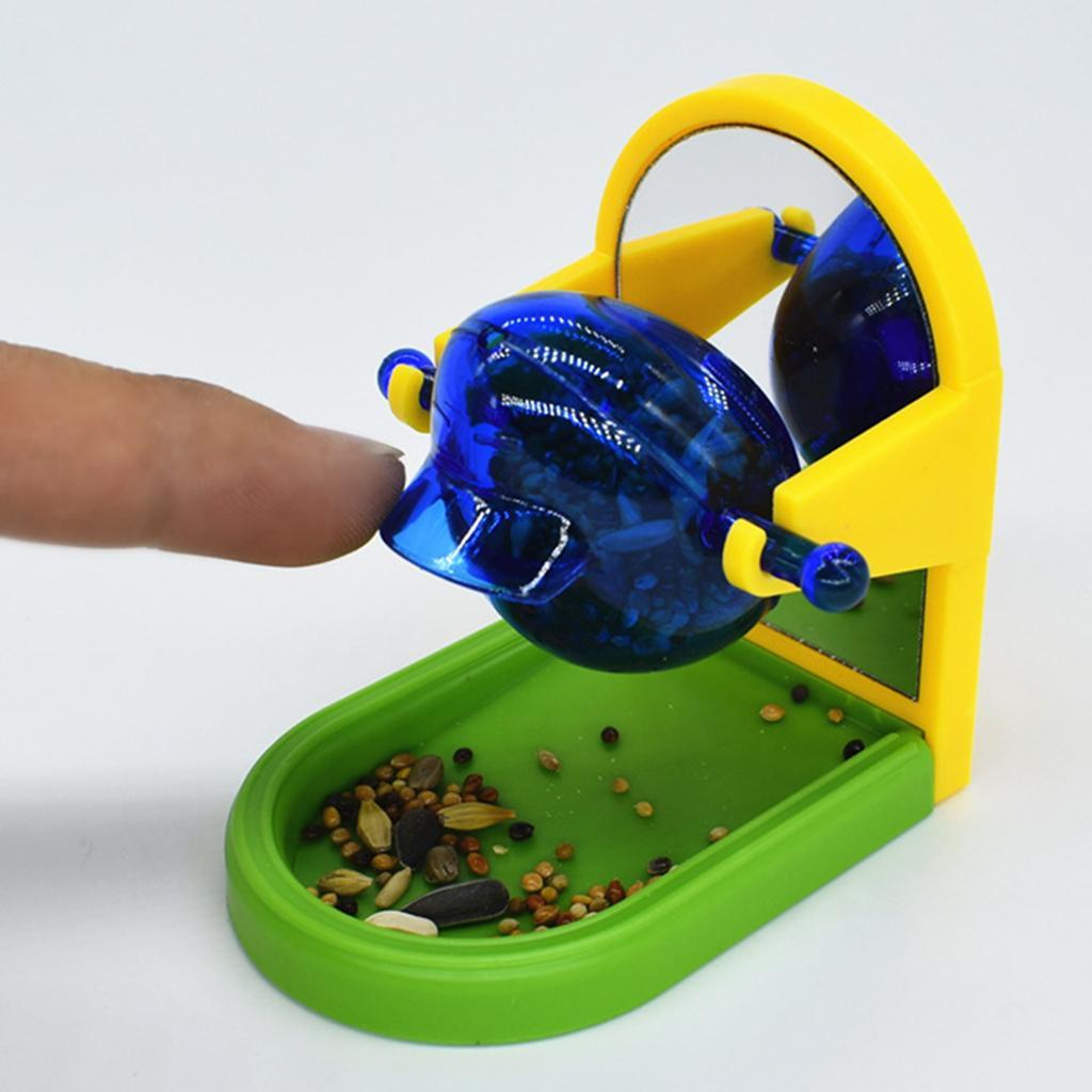 Bird Parrot Foraging Toy Dispenser Feeders Foraging Training - 5.7x8x8cm