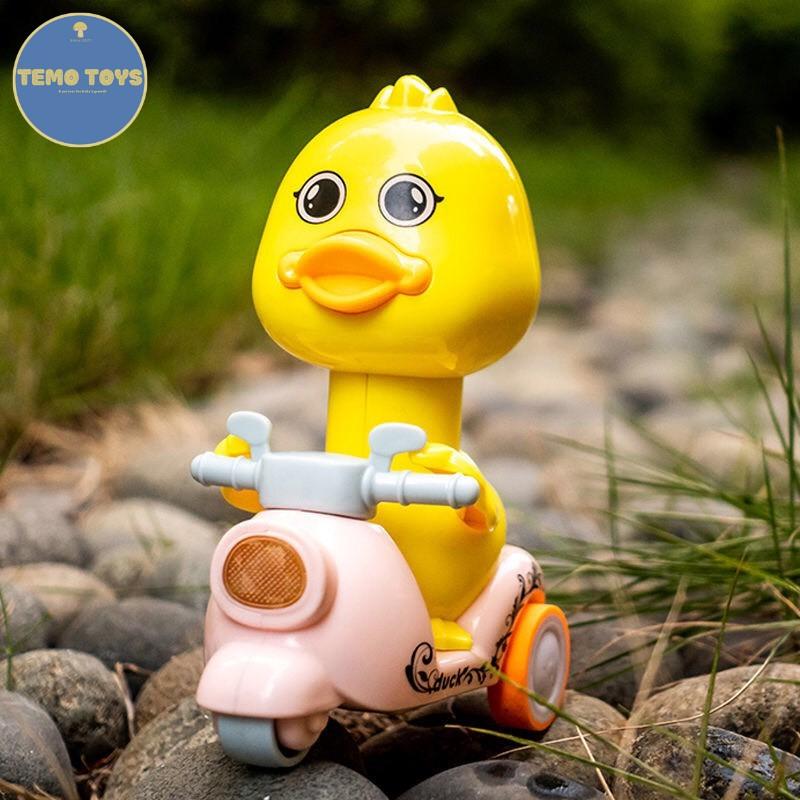 Đồ Chơi Vịt Con Đi Xe Máy Đáng Yêu Đồ chơi mô tô cho bé