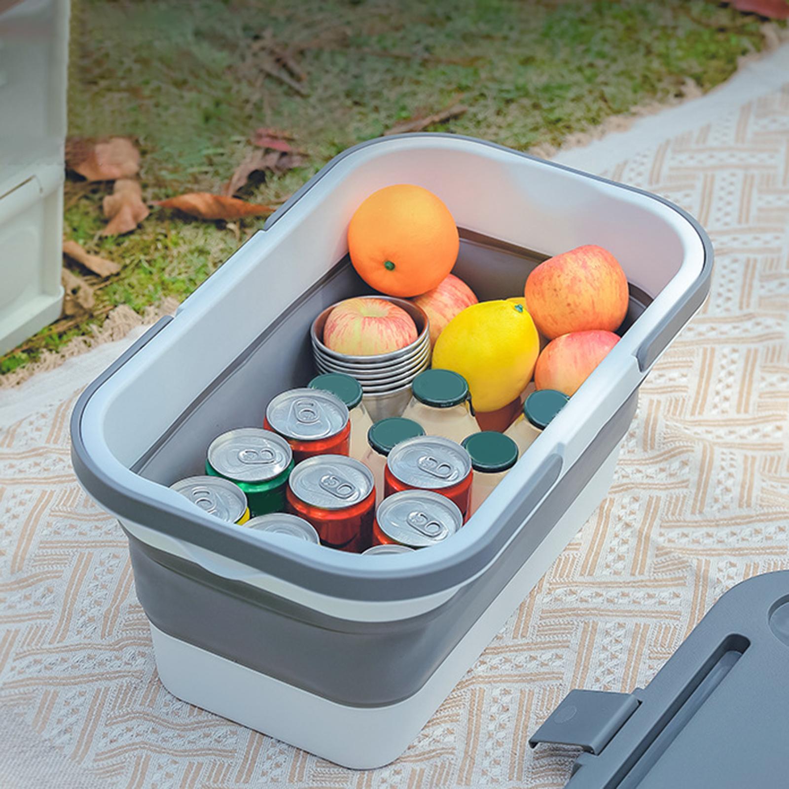 Travel Storage Basket with  2 in 1  Folding for Fishing