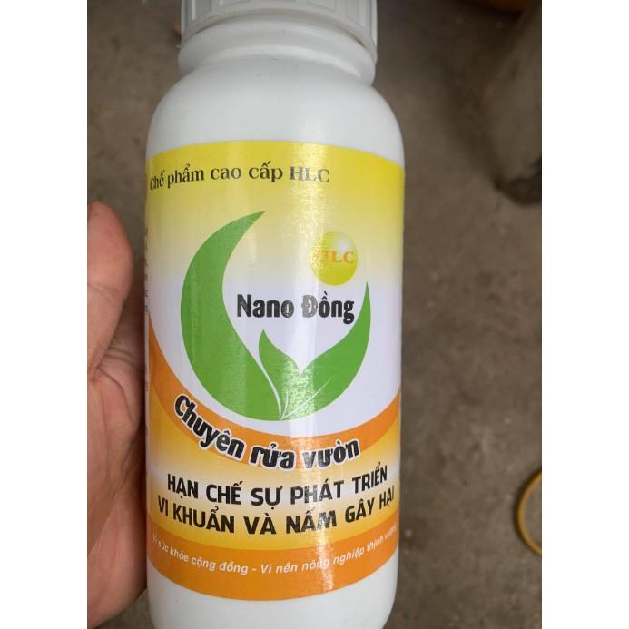 Chế phẩm NANO ĐỒNG RỬA VƯỜN 500ml