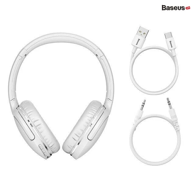 Tai nghe chụp tai không dây cao cấp Baseus Encok Wireless headphone D02 Pro - hàng chính hãng