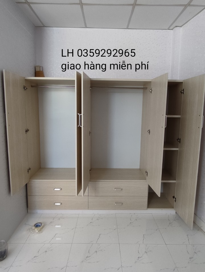 Tủ nhựa đài Loan 5 cánh