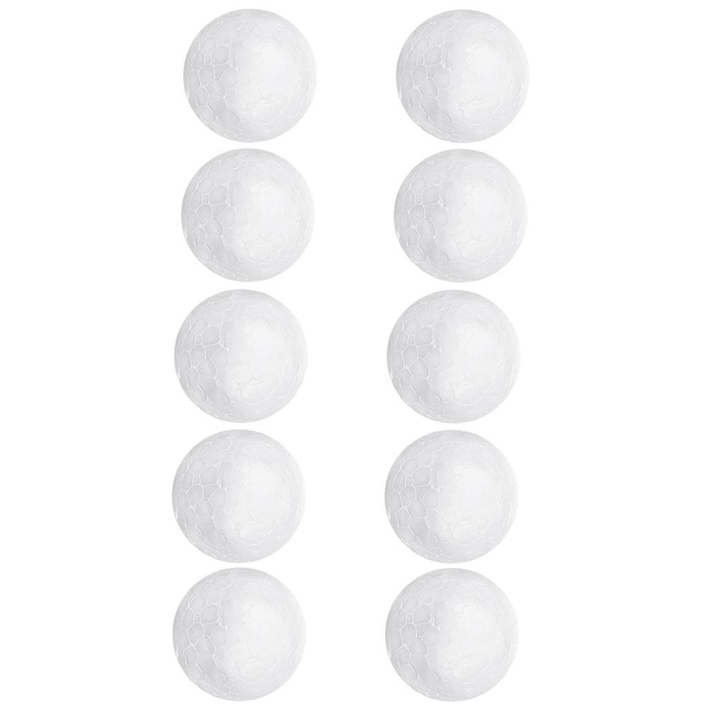 20x White Modeling Foam Balls Styrofoam for Craft Christmas DIY 4cm 5cm