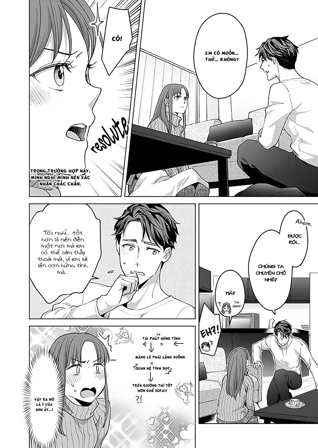 vận mệnh phát tình~ lí do trói buộc alpha ưu tú~ chapter 13 14