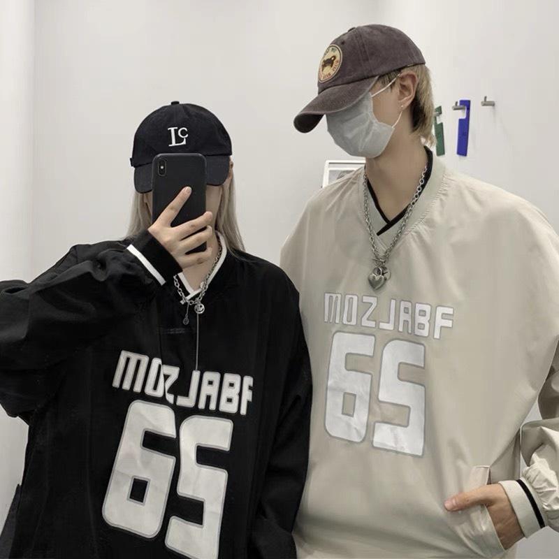 Áo sweater nỉ bông unisex in số 26 form rộng dài tay mặc cặp nam nữphù hợp phong cách hàn quốcÁo nỉ sweater cặp đôi nam nữ Yinxx, áo tay dài nỉ bông unisex, Áo Sweater nỉ form rộng chuẩn UNISEX OVERSIZE cực đẹp