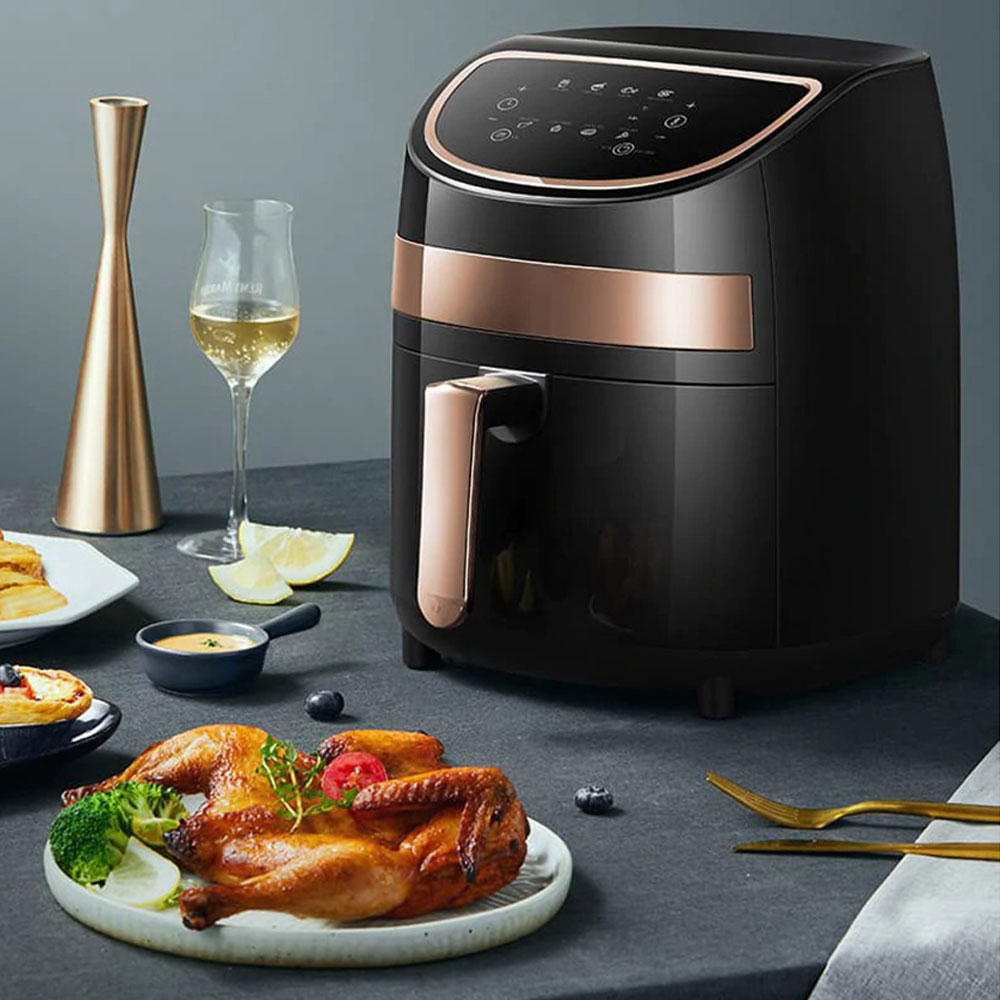 Nồi chiên không dầu Deerma Electric Owen (Air Fryer) DEM KZ100 (3L) - Hàng Nhập Khẩu