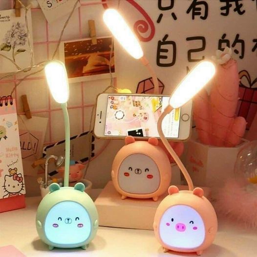 ĐÈN HỌC TÍCH ĐIỆN ĐỂ BÀN NHỎ GỌN CHỐNG MỎI MẶT HÌNH THÚ KUTE