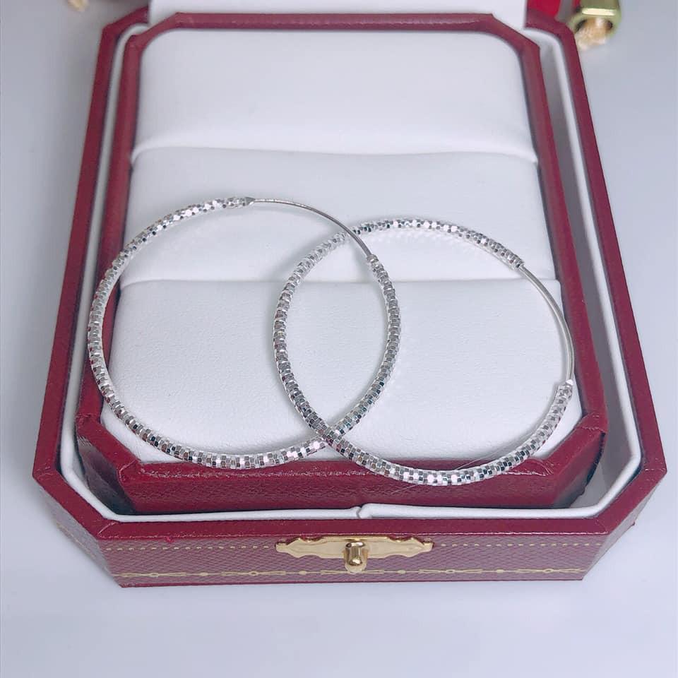 BÔNG TAI - VÒNG TÀU ĐƯỜNG KÍNH 4CM -