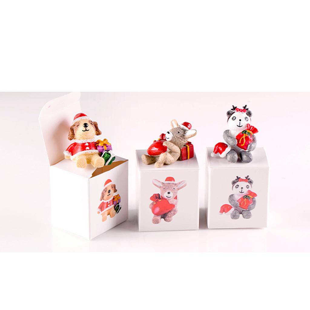 Micro Landscape Resin Bonsai Fairy Garden Decor Christmas