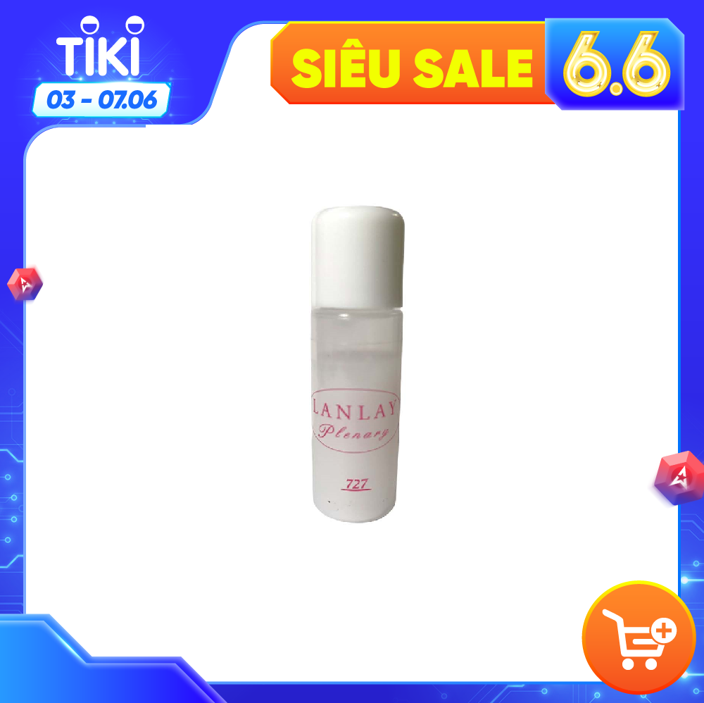 Nước hoa hồng Nhật dưỡng ẩm, dưỡng mềm da size nhỏ 727 Lanlay Plenary lotion 8ml